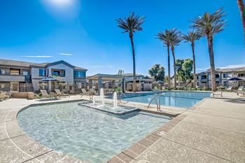 Sparkling pool